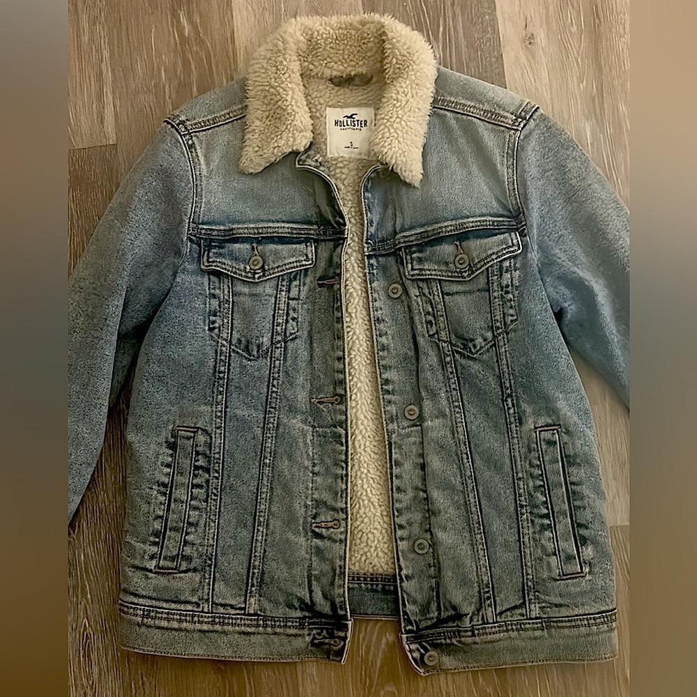 Hollister Sherpa Denim Jacket